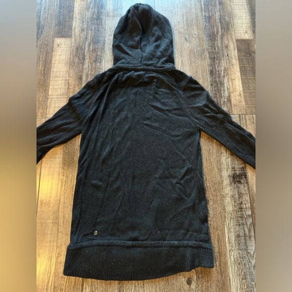 Lululemon Sweet Savasana Pullover Heathered Black Size 4 - Picture 5 of 5